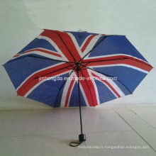 3 pliage parapluie avec Union Jack (YSS3090)